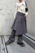 【RESTOCK】SPIRAL BUTTON ASYMMETRY WRAP SKIRT *Last1